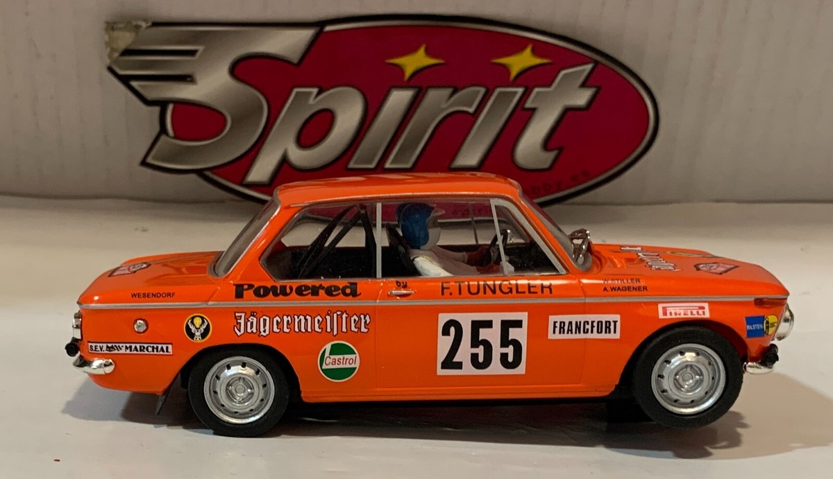 BMW 2002 MonteCarlo1973 イエガーマイスター Neo 43 Slot Car Spirit 0601307 Bmw 2002 #255 Monte Carlo 1973