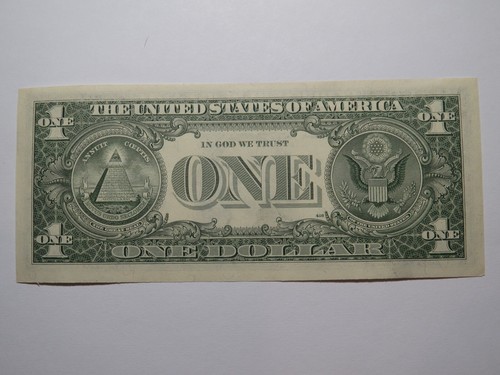$1 1981 Repeater Serial Number Federal Reserve Currency Bank Note Bill #75277527 - Picture 2 of 2