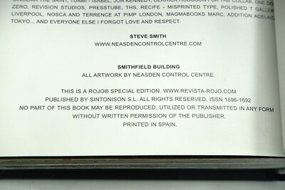 Neasden Control Centre - Smithfield Building Rojo Steven Smith | eBay