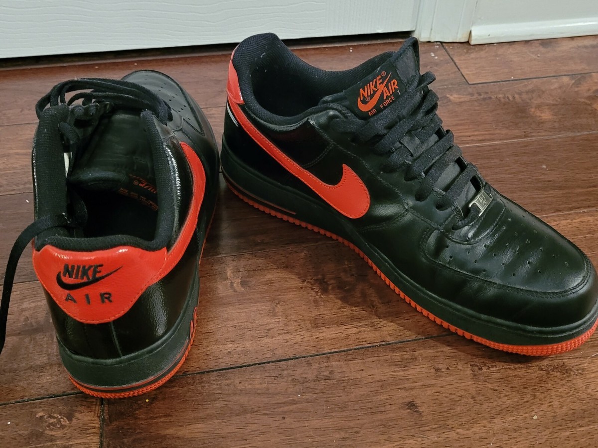 Nike Air Force 1 '07 Black/Challenge Red Size 13 (315122-035) | eBay