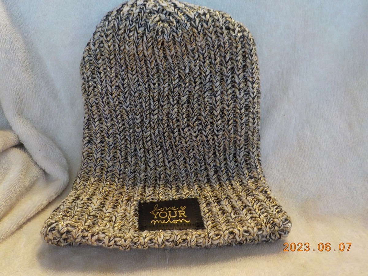 Love Your Melon Metallic Beanie HVR x Love Your Melon Winter Knit Beanie [FINAL SALE] – HV  main image 3