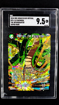 2018 Dragon Ball Miraculous Revival Shenron Wishgranter Super Rare