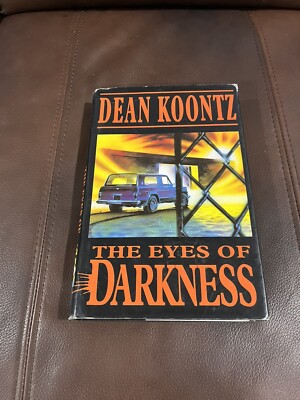 DEAN KOONTZ - THE EYES OF DARKNESS (HB / DJ) Headline 1993 BCA.  RARE COPY!!!