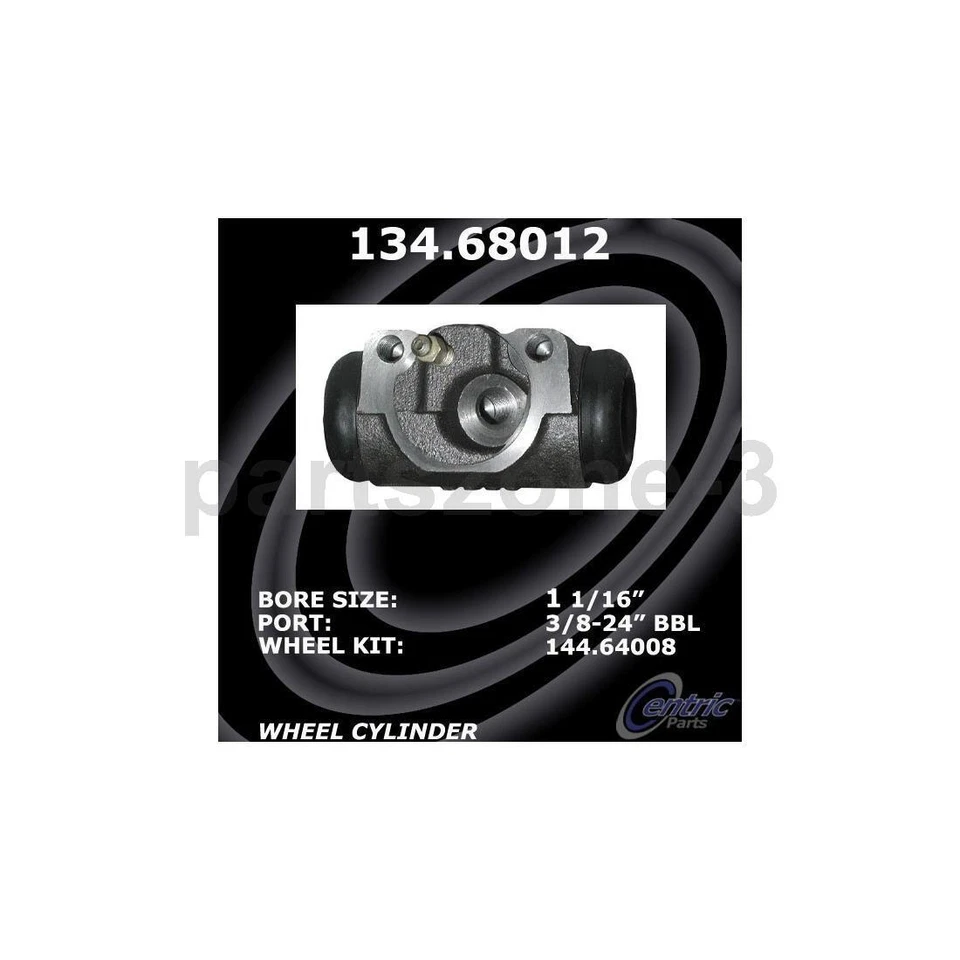 Cilindro de rueda de freno delantero izquierdo delantero derecho centrado piezas para Dodge M375 1971 Foto 2 de 4