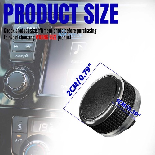Radio Stereo Control Tuner Knob Button Volume For Nissan Qashqai Juke 2011-2024 - Picture 7 of 11