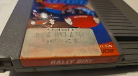 Cartridge Only ~ RALLY BIKE (Nintendo Entertainment System, 1990) NES Cart