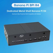 Banana Pi BPI Dedicated Metal Shell Aluminum Alloy Protective Shell Radiator US