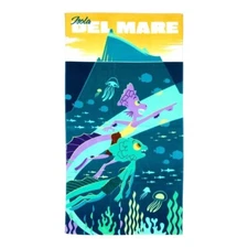 New Disney Store Disney Pixar Luca Beach Towel