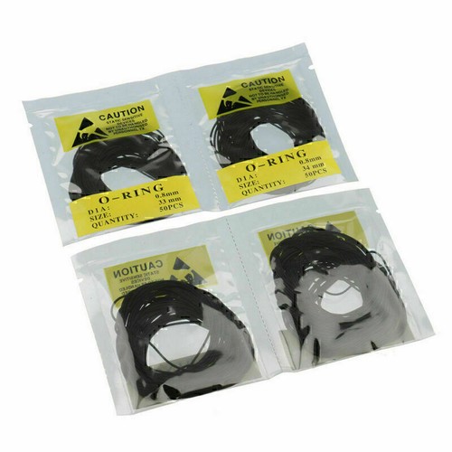 500Pack 31-40mm Assorted Rubber O-Ring Watch Back Cover Seal Gaskets Repair Part - Picture 7 of 11