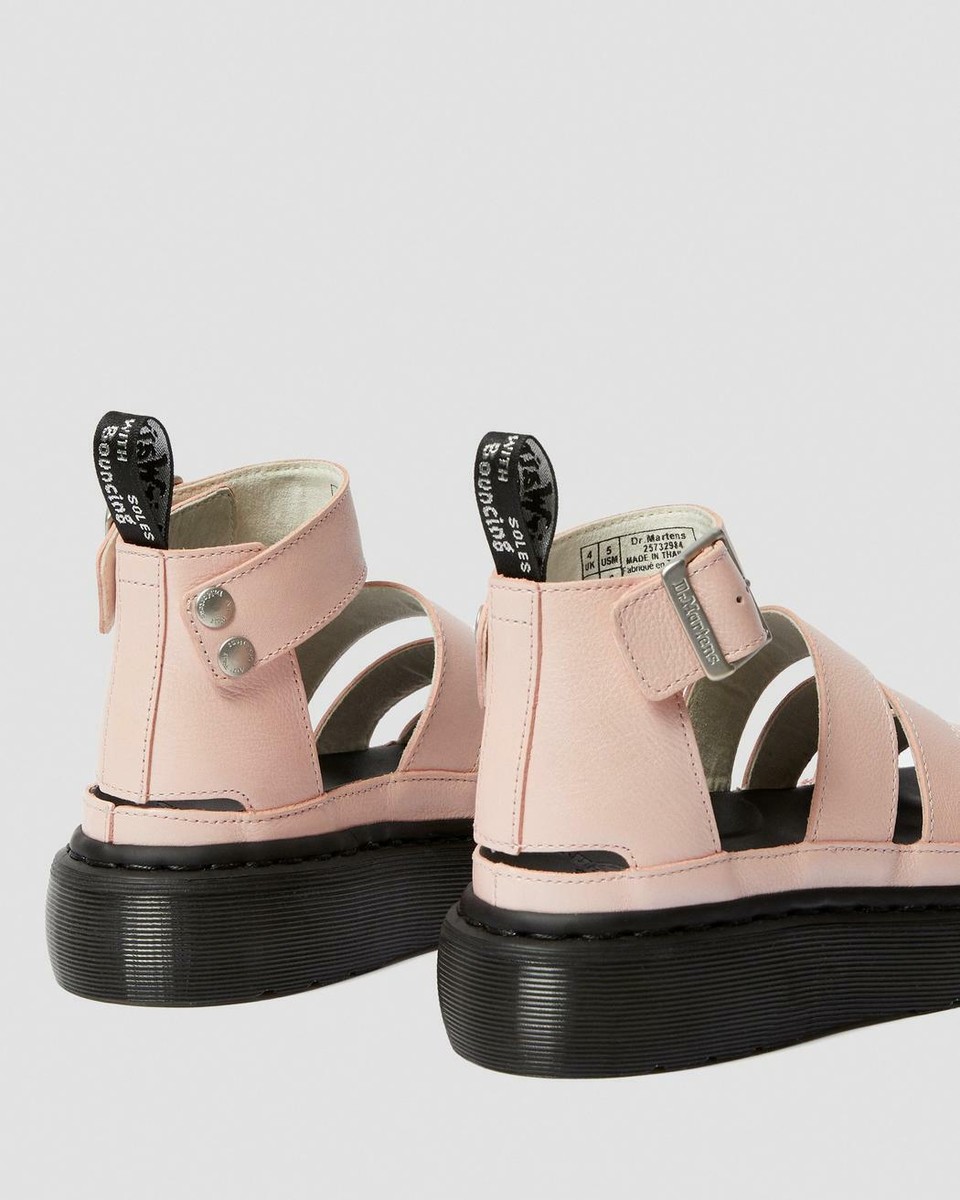 Dr. Martens Women's Clarissa II Quad Platform Sandal Pink Dr. Martens Women's Clarissa II Quad Platform Sandal Pink