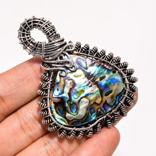 PENDENTIF COQUILLE D'ORMEAU