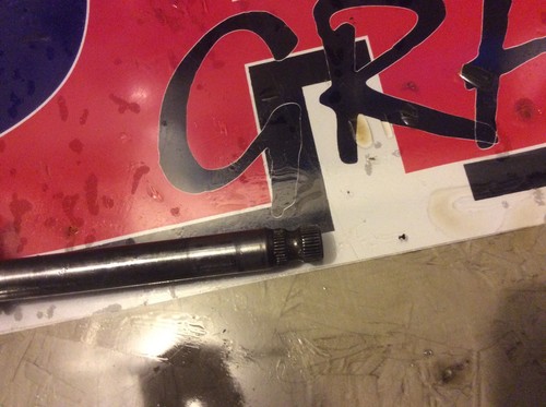 2009 Kawasaki KX250f KX 250f Shift Shaft - Foto 3 di 4