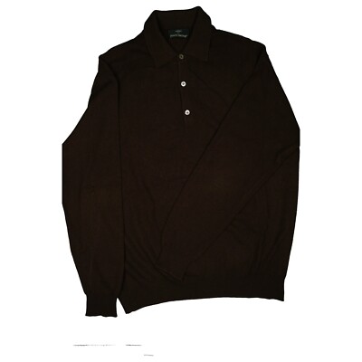 FYNCH HATTON Herren Polo Kragen Pullover Cashmere Kaschmir edel 50