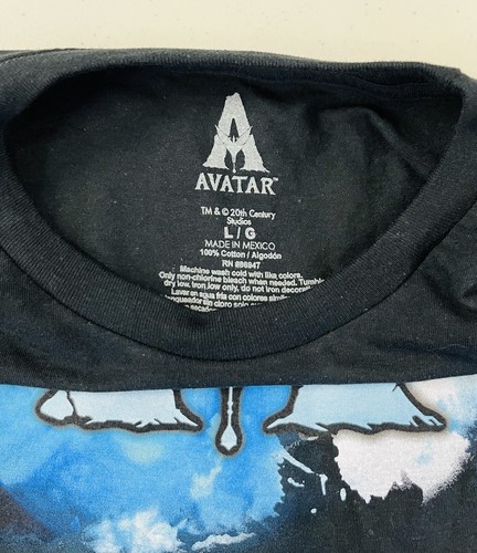 Cinemark Theater Avatar The Way Of Water T Shirt NEW Black Large 20th Century - Picture 5 of 6
