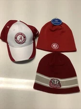 Alabama Crimson Tide Set of 3 Hats/Cap