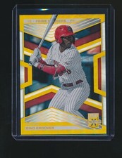 GINO GROOVER 2023 PANINI ELITE EXTRA EDITION GOLD RC PARALLEL 18/24 #46