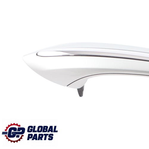 BMW F10 F01 Door Handle Outside Front Left N/S Glacier Silver Metallic - A83 - Picture 2 of 11