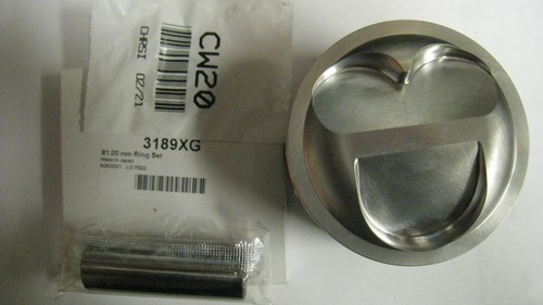 Pistón Wiseco, personalizado 12:1, Honda NT650, 88/89/90/91, AHRMA, 81 mm, 13095M08100 - Imagen 3 de 12