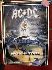 AC/DC Original EMA Promotion Poster "Ballbreaker World Tour" 1996