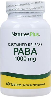 Natures Plus PABA 1000 mg-60 Tabletten (196,64 EUR/kg)