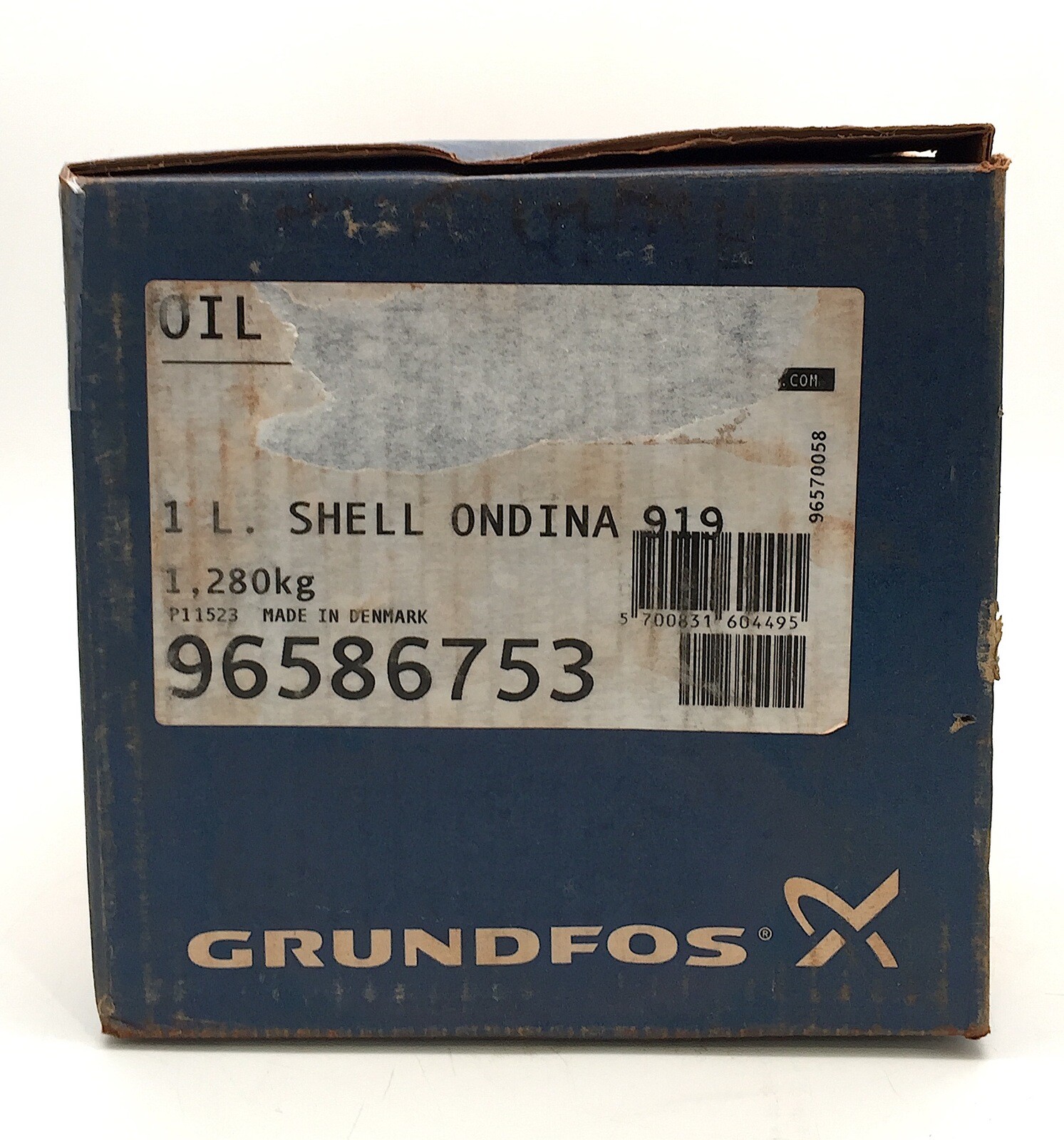 Grundfos 96586753 Kit Oil Ondina X420 1L Shell Ondina 919 Code 001E1425 ...