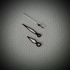 HANDS SET KUNAI STYLE BLACK MATTE C3 / SEIKO MOD SKX SKX007 NH35 NH36 NH34