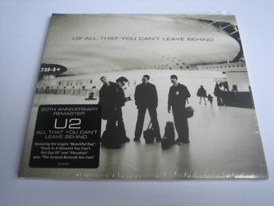 U2  - ALL THAT YOU CAN'T LEAVE BEHIND - 20TH - CD - NEU UND ORIGINAL VERPACKT!!!