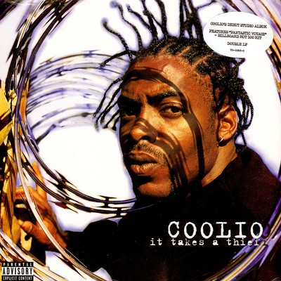Coolio - It Takes A Thief (Vinyl LP - 1994 - US - Reissue)