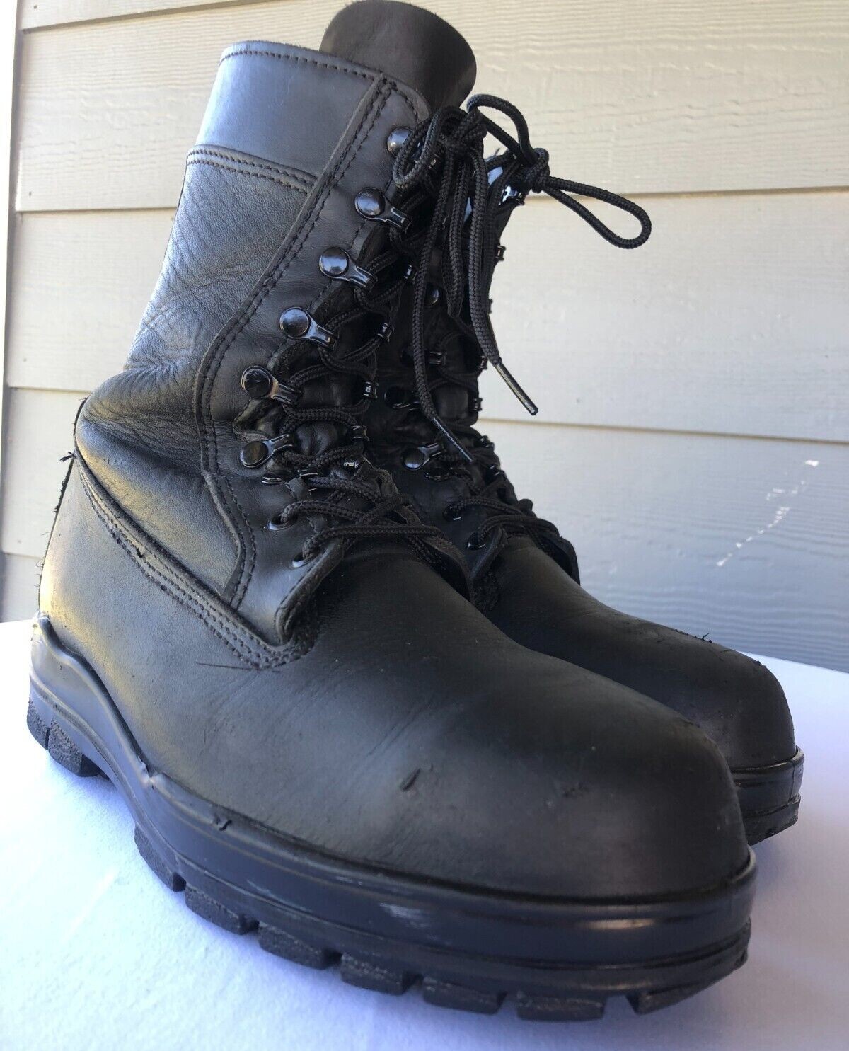 Bates Durashock US Army/Navy Leather Boots with Steel Toe ASTM F241311