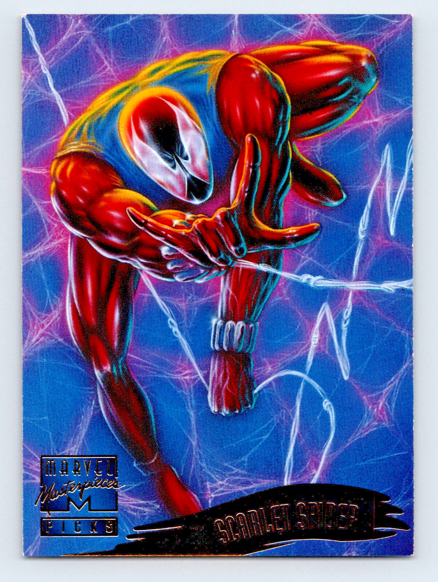 Fleer 1995 Marvel Masterpieces Picks #143 Scarlet Spider Trading