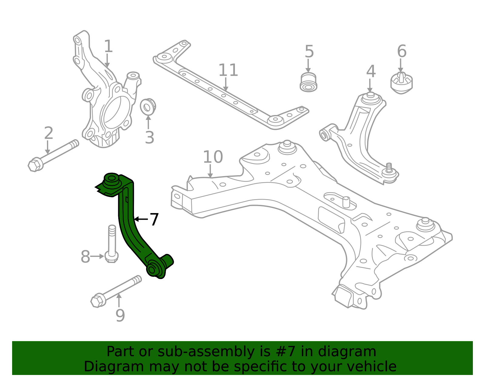 Upper Control Arm for 2015 Nv200 Left Front up Lifetime 1862282 