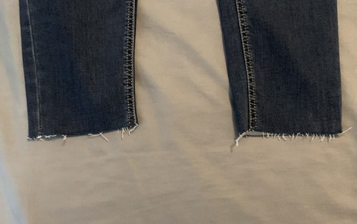 NWT Justice Denim Leggings Girl's 14 (25x26 fit) Dark Blue Soft Stretchy Comfy - Picture 6 of 11