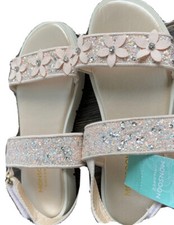 Image of Girls Monsoon Sandals Uk Size 3 EUR 36 US 4 New With Tags