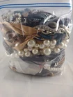 5 Pound Used Costume Jewelry Lot for Crafting Vintage to Now Some Wearable #132