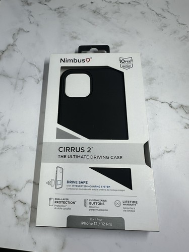 Nimbus9 Cirrus 2 Case for Apple iPhone 12 / iPhone 12 Pro - Black