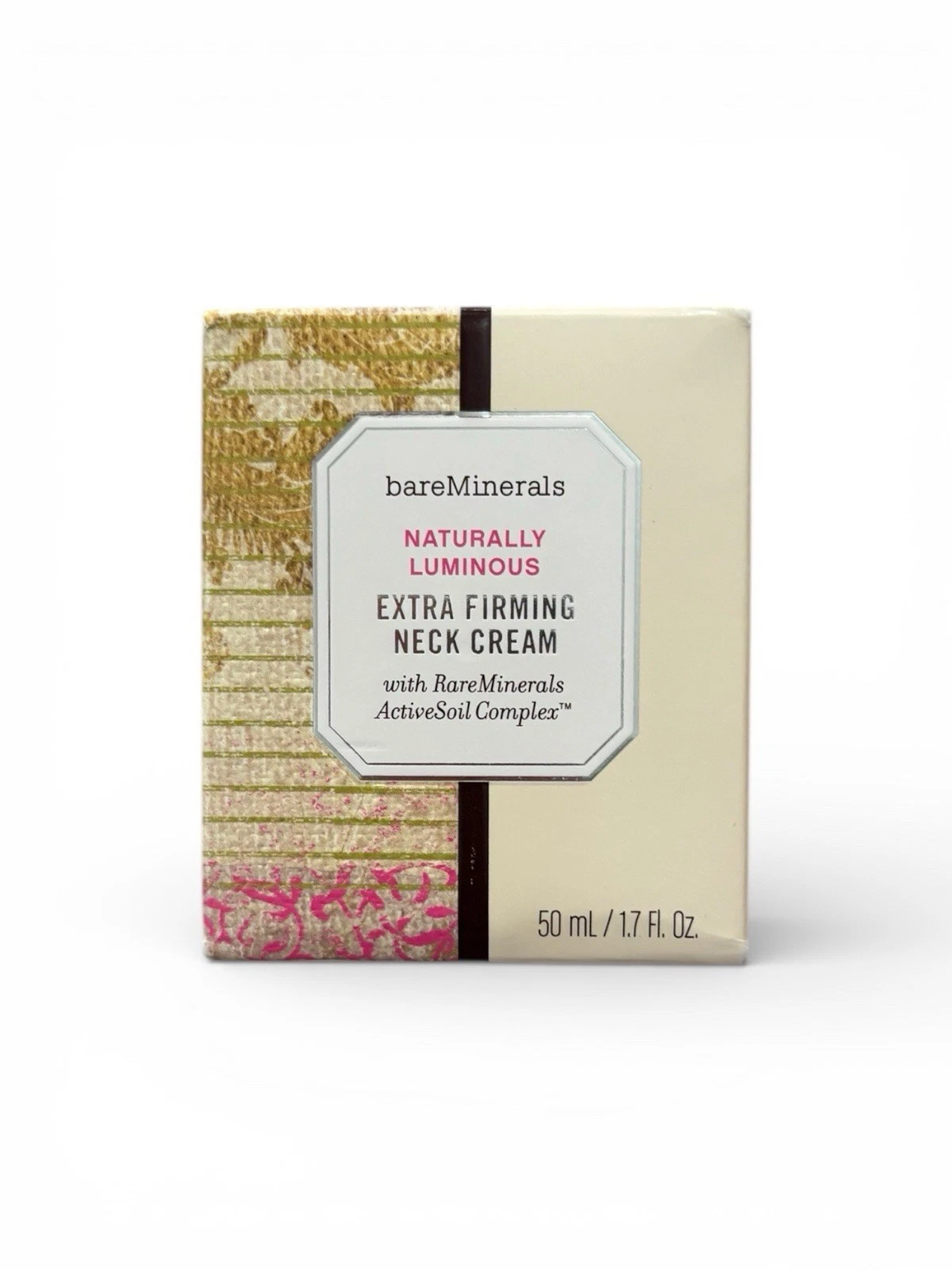 bareMinerals~Naturally Luminous Extra Firming Neck Cream~Rare Minerals 1.7oz~NEW
