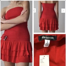 ❤️🎄 Holiday Party Mini! Urban Outfitters Strapless Dress – Size L (NWT) 🎄❤️