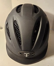 TIPPERARY Sportage Equestrian Horse Riding Helmet 8500 SZ Large Black NEW
