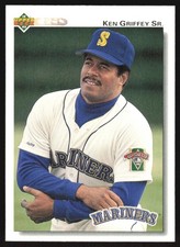 1992 Upper Deck Ken Griffey Sr. #335 Seattle Mariners
