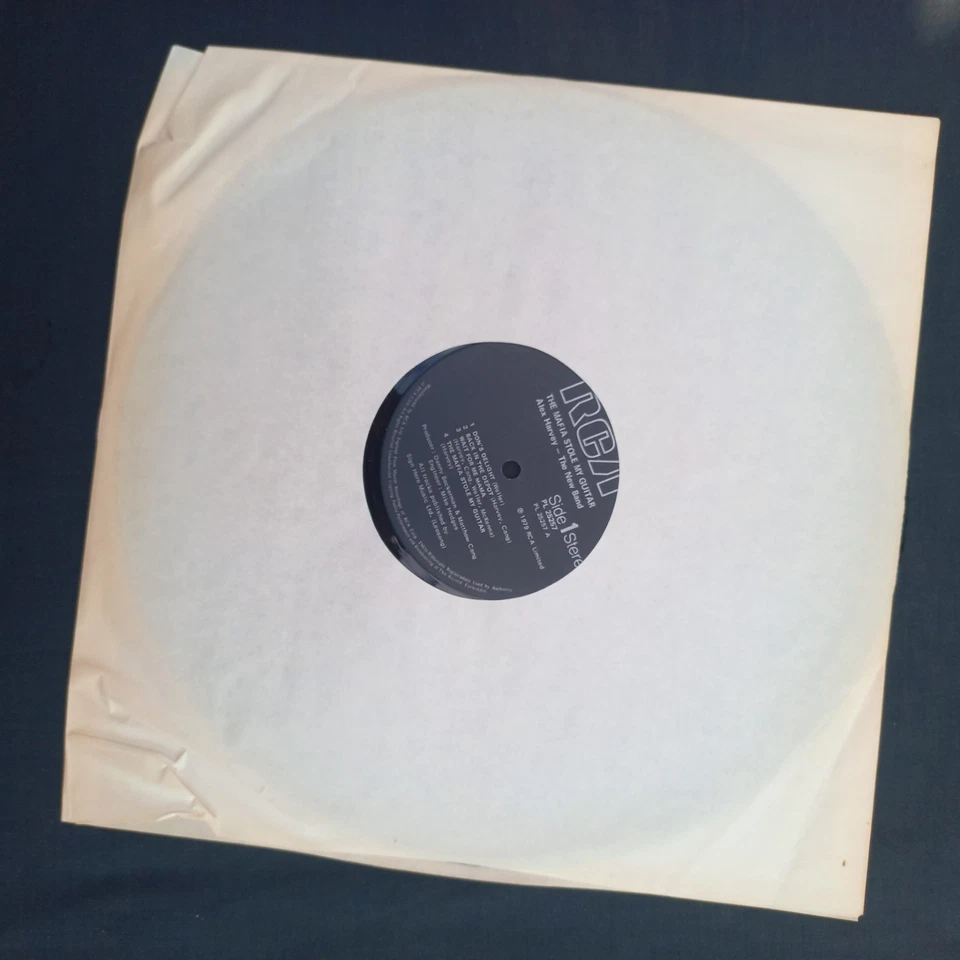 ALEX HARVEY THE NEW BAND- The Mafia Stole My Guitar- A1 B1 PL 26257 Ex Vinyl Foto 3 de 4