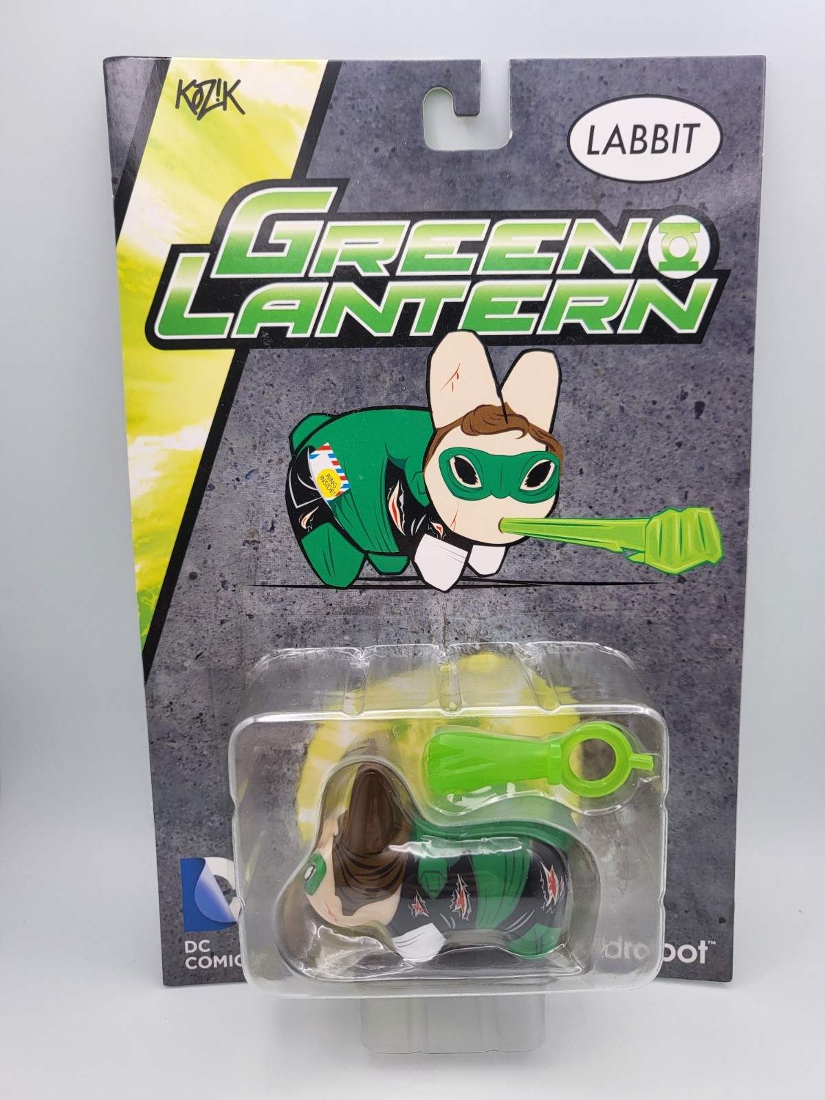 New DC Comics Labbit Kidrobot Green Lantern Toy Figure