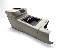 2007-2014 Gmc Tahoe Yukon Suburban Floor Center Console Armrest Leather Gray Oem