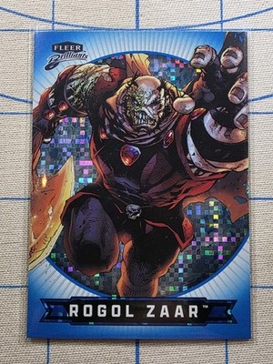 Fleer Brilliants Superman - Rogol Zaar #41 - Blue X-Ray Parallel 380 / 999