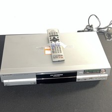 Panasonic DMR-E55 DVD Recorder Silver Dolby Digital DTS Time Slip DVD-RAM DVD-R
