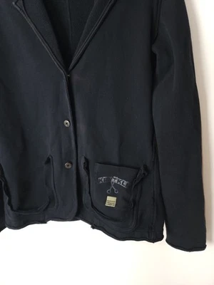 Rare veste blazer polaire Marithe François Girbaud Cravatakiller femme L USA 7 - Photo 1/4