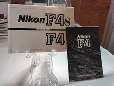 Nikon F4/F4s Instruction User’s Manual English plus nikon F4 system information