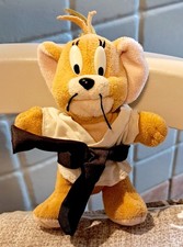 Peluche pupazzo topo Tom e Jerry karate Maxy sorpresa Pasqua Kinder Ferrero 11cm