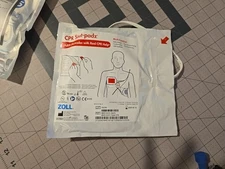 Zoll CPR Stat-padz 8900-0402 Adult Electrodes EXP 08-2025 NEW SEALED