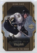 1999 Upper Deck Black Diamond Diamonds in the Rough Cut Michal Sivek #116 14gy
