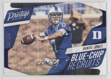 2019 Panini Prestige Chip Recruits Xtra Points Blue /299 Daniel Jones #BC-DJ w8t